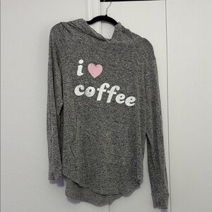 Grayson Threads Gray 'I Heart Coffee' Women's Sweater